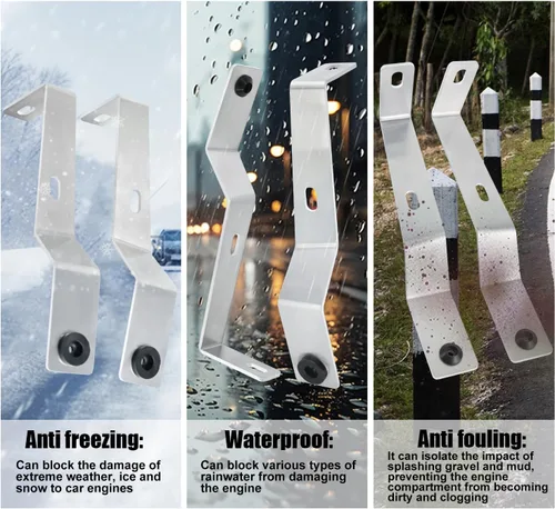 Vista 7 de Kit de abrazaderas de soporte de refuerzo del guardabarros trasero compatible con Yamaha Banshee 350 YFZ350 1987-2006