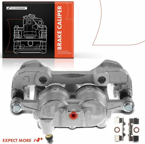 Vista 8 de A-Premium Conjunto de pinza de freno de disco con soporte compatible con modelos Nissan - Frontier 1998-2004, Pickup 1995-1997, D21 1992-1994, L4