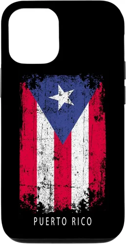 Vista 11 de iPhone 12 mini Puerto Rico Souvenir Design - Funda con bandera de país de Puerto Rico
