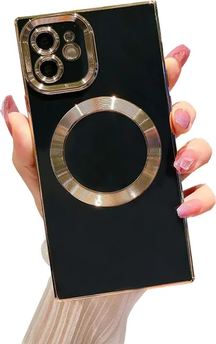 Vista 55 de Owncase Funda Magnética para iPhone 11, (Compatible con MagSafe) (Protección Completa de Lente de Cámara) (Esquinas Reforzadas) Funda Parachoques