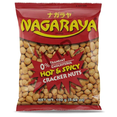 Vista 5 de Nagaraya Cracker Nuts Hot n Spicy Paquetes de 5.64 onzas, paquete de 6