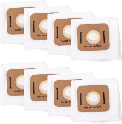 Paquete de 8 bolsas de repuesto para aspiradora Atrix, mochila de 8 cuartos de galón, parte de repuesto VACBP1 VACBP6 VACBP36V VACBPAI