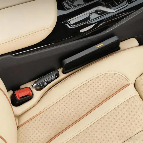 Vista 2 de YLXGT Organizador universal para llenar espacios para asiento de automóvil, SUV, camión, accesorios, bloqueador de enchufe de asiento con ranura