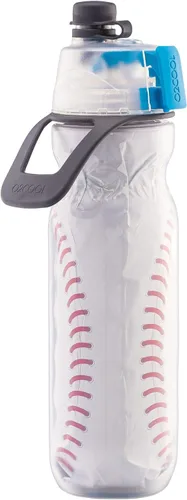 Vista 10 de O2COOL Mist N Sip - Botella de agua deportiva reutilizable de 20 onzas, lacrosse