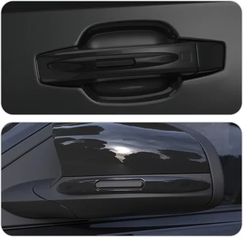 Vista 4 de DONGKER 4 protectores de borde de puerta de automóvil, adhesivo antiestático de silicona para la mayoría de puertas de automóvil