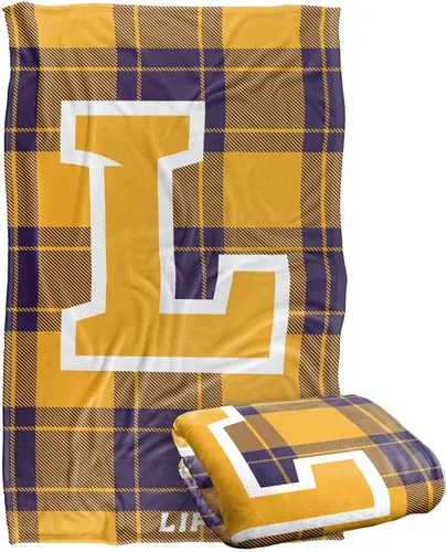 Vista 211 de LOGOVISION St John's University Campus Plaid Spirit Silky Touch Manta súper suave 36 x 58 pulgadas