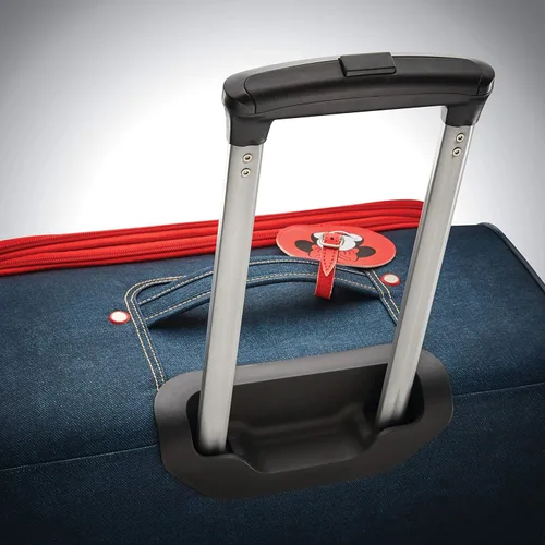 Vista 3 de American Tourister - Maleta con ruedas giratorias de Disney, Minnie Mouse Denim), 126120-1255