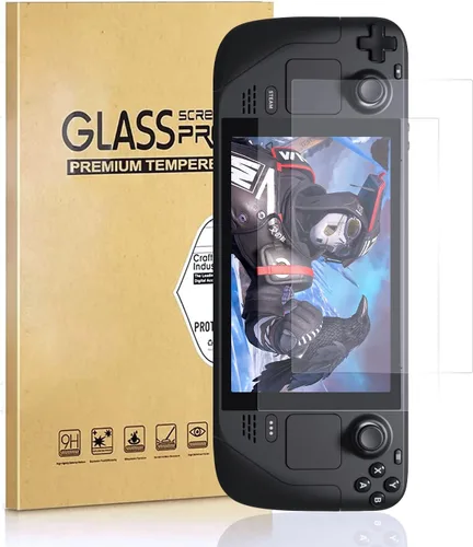 Beconna - Protector de pantalla para cubierta de vapor de 7 pulgadas, versión 2022, película de vidrio templado 9H, fácil instalación, antiarañazos,