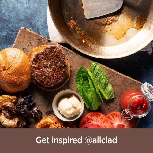 Vista 13 de Cacerola All-Clad 6201,5SS núcleo de cobre 5-pliegues se puede lavar en lavaplatos, utensilios de cocina, Blanco