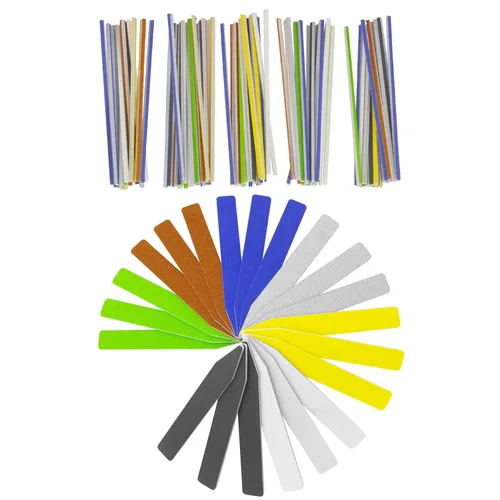 Vista 8 de Keystone Kit de 100 Varillas de Lijado Ideal para Carpintería, Varillas de Lijado para Modelos de Plástico, Artes, Manualidades, Varillas de Pulido