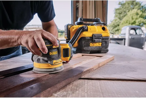 Vista 15 de DEWALT Kit de lijadora orbital aleatoria de 20 V MAX (DCW210P1)