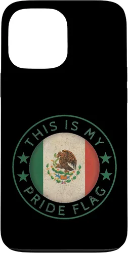 Vista 23 de iPhone 16 This is My Pride Flag Mexico Bandera Art Proud Mexican Roots Case