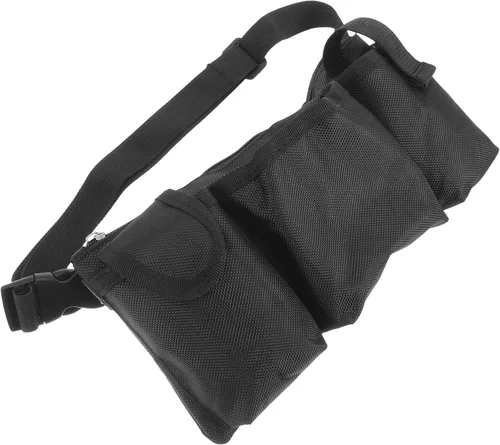 Vista 7 de Zerodeko Cinturón de herramientas para mujer, bolsa de herramientas de jardinería para mujer, bolsa de herramientas de cintura ajustable, delantal