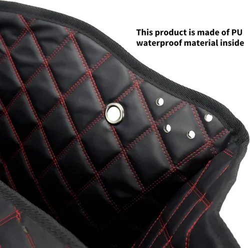 Vista 5 de HDBUBALUS Insertos de alforja compatibles con Harley Extended Bag Touring Electra Street Glide Road King 1993-2013 (rosca roja)