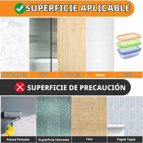 Vista 6 de SummerBrite - Tiras resistentes para póster y marco, 32 pares, XL, color blanco Extra strong wall adhesive, clean peel removal, ideal for large