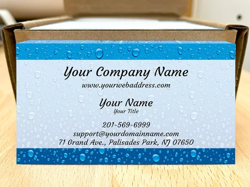 Vista 11 de IMPACTONLINEPRINTING, Tarjetas de visita 100 piezas - Papel grueso liso 16Pt (350gsm), negro-clásico