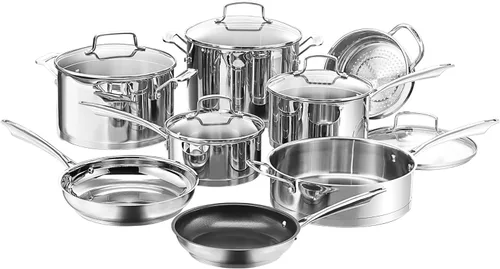Vista 6 de Cuisinart 89-13 Juego de utensilios de cocina de 13 piezas, serie profesional, acero inoxidable
