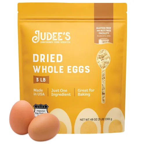 Vista 8 de Polvo de huevos pasteurizados, sin transgénicos, fabricado en los E.E. U.U, sin aditivos (1 ingrediente) y fabricado con los huevos más frescos