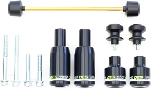 OES Accessories Marca deslizante de marco delantero y trasero Carretes basculantes Compatibilidad para Kawasaki Z900 2017 2018 2019 2020 2022 2023