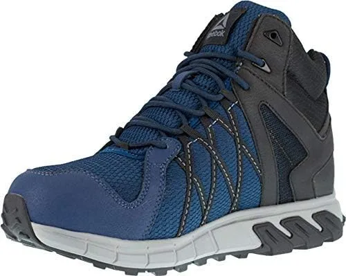 Reebok Men's Trailgrip Work Safety Toe Athletic Mid-Cut with Cushguard Internal Met Guard Industrial & Construction Boot