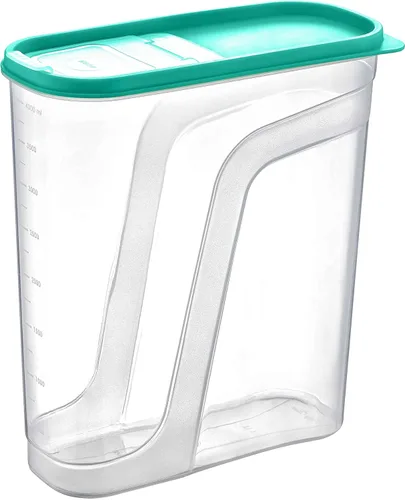 Vista 3 de Uniware Contenedor de plástico para almacenamiento de alimentos sin BPA (4 litros (4.2 cuartos de galón), 1 paquete