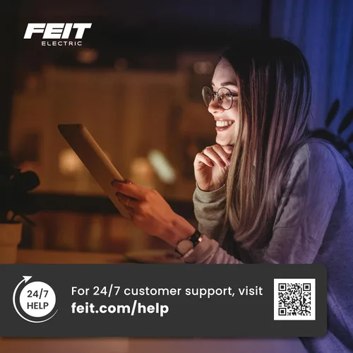 Vista 11 de Feit Electric WiFi compatible con Alexa y Google Home, aplicación Feit, no requiere hub, control remoto desde cualquier lugar, enchufe de toma