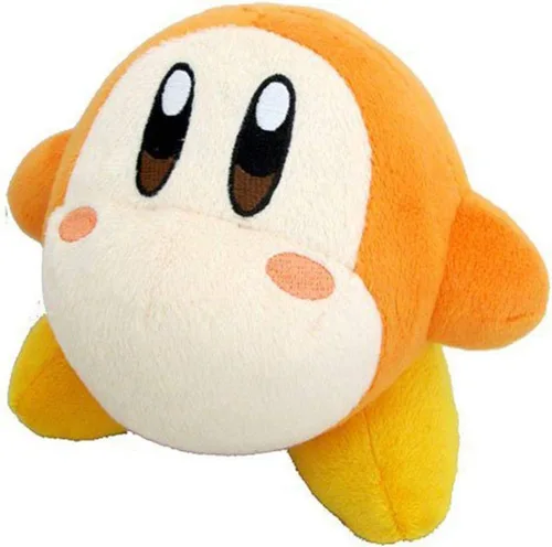 Vista 2 de Little Buddy Kirby Adventure All Star Collection 1401 - Peluche de Waddle Dee de 5 pulgadas, multicolor