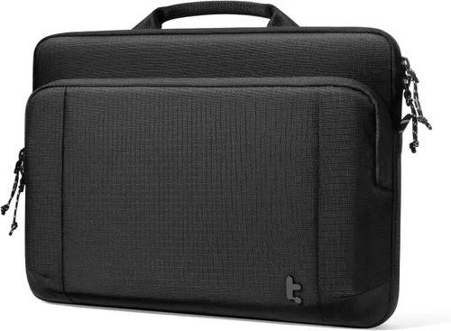 Vista 11 de tomtoc Funda protectora de 360° para MacBook Air M5/A3449 (2026), M4/A3240, M3/A3113, M2/A2681, M1/A2337, resistente al agua, con CornerArmor