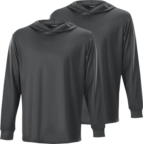 Vista 16 de ProtectX Sudadera ligera de manga larga con protección solar de alta visibilidad, UPF 50+ de secado rápido, camisa SPF UV, ropa activa