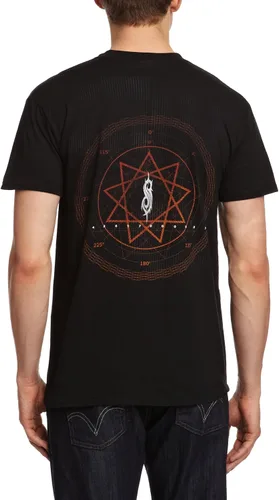 Vista 2 de Slipknot Mens Tee Creatures (X-Large) - Negro - X-Large, Negro