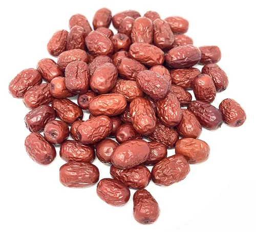 Vista 5 de Greenlike Dátiles rojos de JUJUBE secos naturales de 12 onzas para mejorar el sueño, aperitivos saludables, frutas secas, dulces y masticables