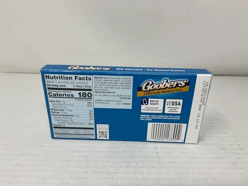 Vista 2 de Nestle Goobers - Cacahuetes cubiertos de chocolate (paquete de 4) cajas de teatro de 3.5 onzas