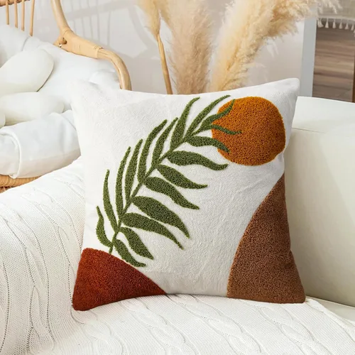 Vista 20 de Merrycolor Fundas de Almohada Lumbar Boho 12x20 pulgadas con Mechones Abstractas de Mediados de Siglo Modernas Fundas de Almohada Estética Bohemia