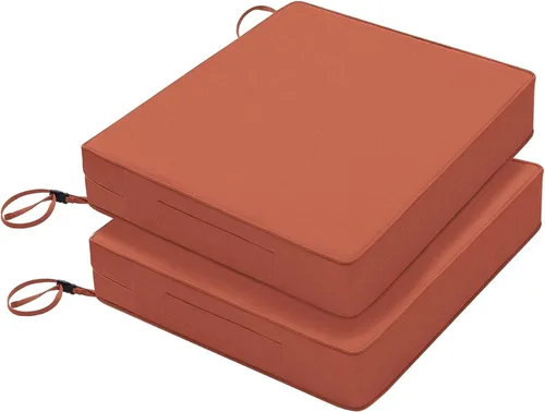 Vista 10 de Favoyard Cojines para sillas de patio de 18 x 18 x 3 pulgadas, impermeables, para muebles de patio, para muebles de patio, color resistente a los 3