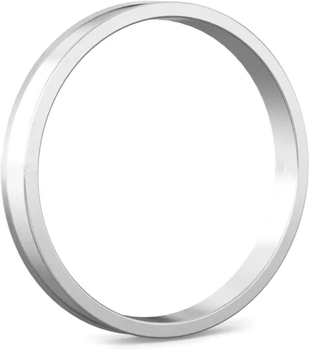 Vista 6 de Anillos espaciadores centrales de 54.1 mm de DI a 67.1 mm de DE, anillos espaciadores de aluminio plateado, solo compatible con Scion, Mazda