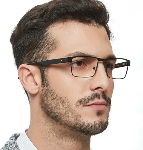 Vista 2 de OCCI CHIARI Gafas de lectura con luz azul para hombre 1.0 1.5 2.0 2.5 3.0 3.5