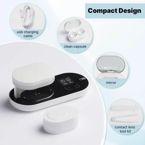 Vista 5 de ReO2 Gen6 Soft Contact Lens Cleaner for Moisture Retention, Advanced Cleaning Solution with Electrophoresis Technology, Deep Clean and Rehydrate in