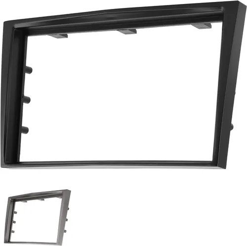 Vista 7 de 2Din Audio Fascia - Marco de navegación para Opel Vectra/Astra/Zafira 2006 en (negro)