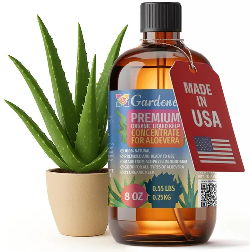 Vista 101 de GARDENERA Superalimento orgánico prémium de algas marinas y algas marinas para plantas AGLAONEMA, 8 onzas, concentrado de fertilizante líquido