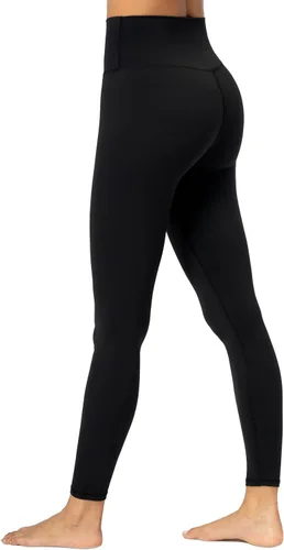 Vista 37 de Sunzel - Leggings de entrenamiento para mujer con cintura alta y control de abdomen Negro
