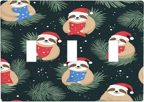 Vista 95 de Moslion Placa de pared basculante de mármol gris y marrón de 1 cuadrilla, arte de granito fluido, onda fluida, salida única, interruptor de luz