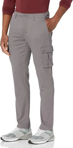Vista 12 de Amazon Essentials Pantalones cargo de sarga de algodón elástico para hombre (disponibles en tallas grandes y altas)
