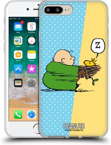 Vista 65 de Head Case Designs Officially Licensed Peanuts Charlie & Woodstock Nap Halfs and Laughs Gel Case [Military Grade Protection] Compatible with Apple