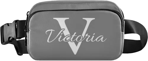 Vista 20 de Riñoneras personalizadas para mujeres y hombres, bolsa de cinturón personalizada con correa ajustable, riñoneras de moda, bolsa cruzada para la #01