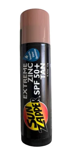 Vista 7 de Sun Zapper Barra de zinc SPF 50 + protector solar mineral de óxido de zinc para rostro (tono de piel medio)