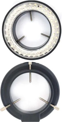 Vista 3 de FainWan Accesorios para microscopio digital 60 LED Anillo ajustable Luz Iluminador Lámpara para Microscopio de Zoom Estéreo