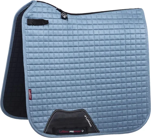 Vista 7 de LeMieux Suede Dressage Square - Almohadillas de sillín inglesas para caballos - Equipos y accesorios de equitación ecuestre
