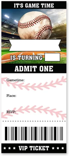 Vista 10 de brayqu Invitaciones de Fiesta de Cumpleaños de Regreso a los 70 Invitaciones Tipo Boleto Temáticas Retro de los 70 para Rellenar