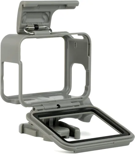 Vista 4 de SOONSUN Carcasa De Montaje De Marco Para GoPro Hero 5 6 7 Negro Blanco Plata Hero 2018 Cámaras Carcasa Protectora Con Hebilla Y Tornillo, Todas Las