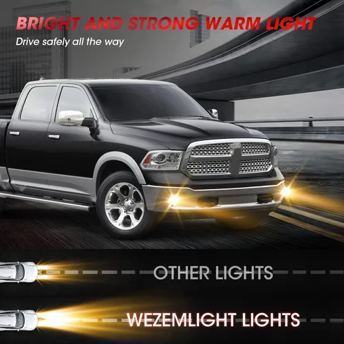 Vista 8 de Conjunto de lámpara de luz antiniebla para 2013 2014 2015 2016 2017 2018 Dodge Ram 1500 con bombillas halógenas 9006 12V 55W incluidas, interruptor